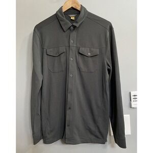 Eddie Bauer Travex Shirt Performance Button Up Wicking Packable Mens Medium